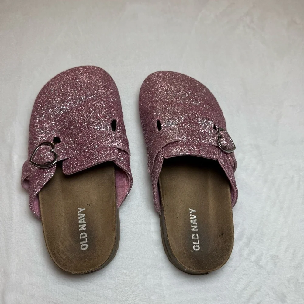 Old Navy Sparkling Pink Slip-On Shoes